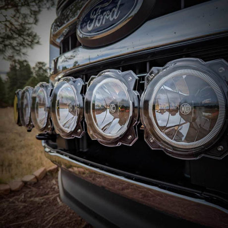 KC HiLiTES 6in. Light Shield for Gravity Pro6 LED Lights (Single) - Clear 5118
