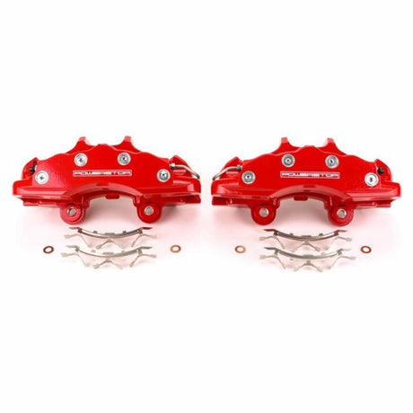 Power Stop 06-13 Chevrolet Corvette Front Red Calipers - Pair S15042