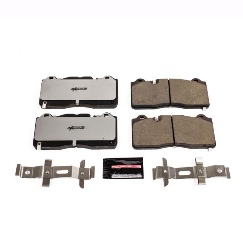 Power Stop 16-19 Cadillac CTS Front Z26 Extreme Street Brake Pads w/Hardware Z26-1835