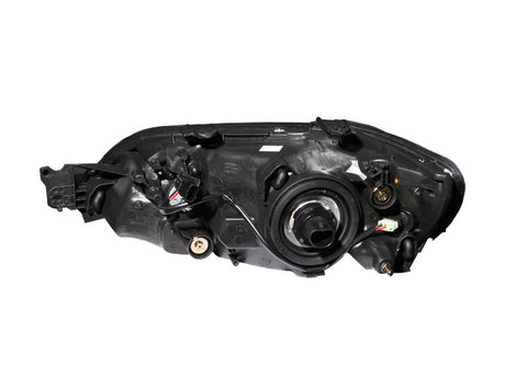 ANZO 2002-2003 Mitsubishi Lancer Crystal Headlights Black 121101