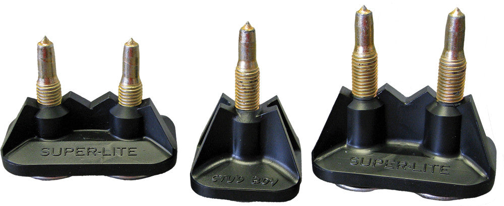 STUD BOY Super-Lite Pro Series Single Backers .75" 24/Pk Black 2513-P1-BLK