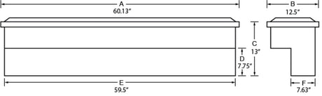 Lund Universal Challenger Tool Box - Brite 5760