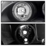 Spyder BMW E46 3-Series 02-05 4DR Projector Headlights 1PC LED Halo Blk PRO-YD-BMWE4602-4D-AM-BK 5042415