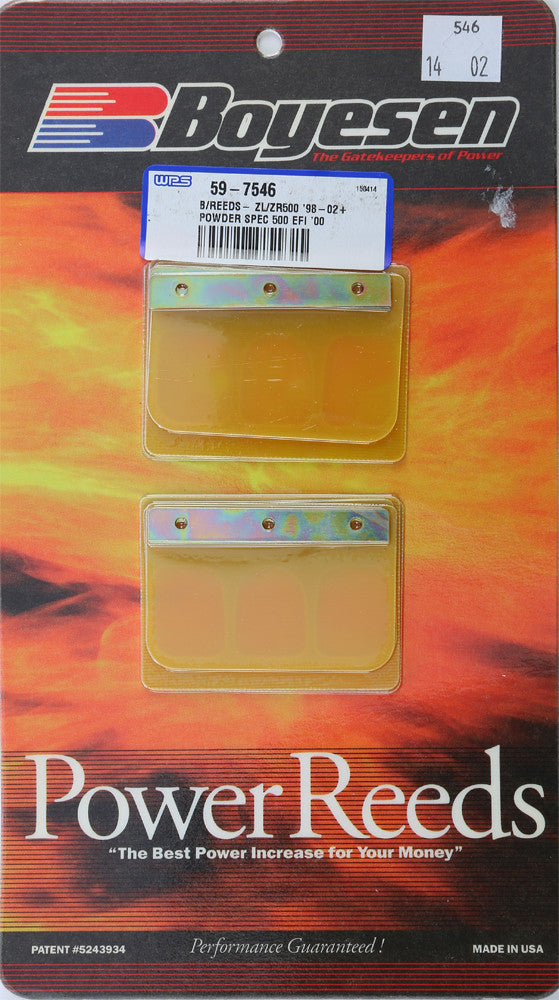 BOYESEN Snowmobile Reeds 546