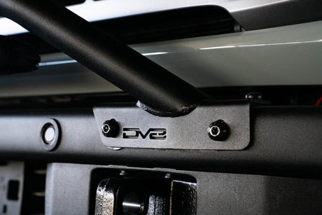 DV8 Offroad 2021-2022 Ford Bronco (Not For Factory Plastic Bumper) Factory Bumper Bull Bar - Black LBBR-06