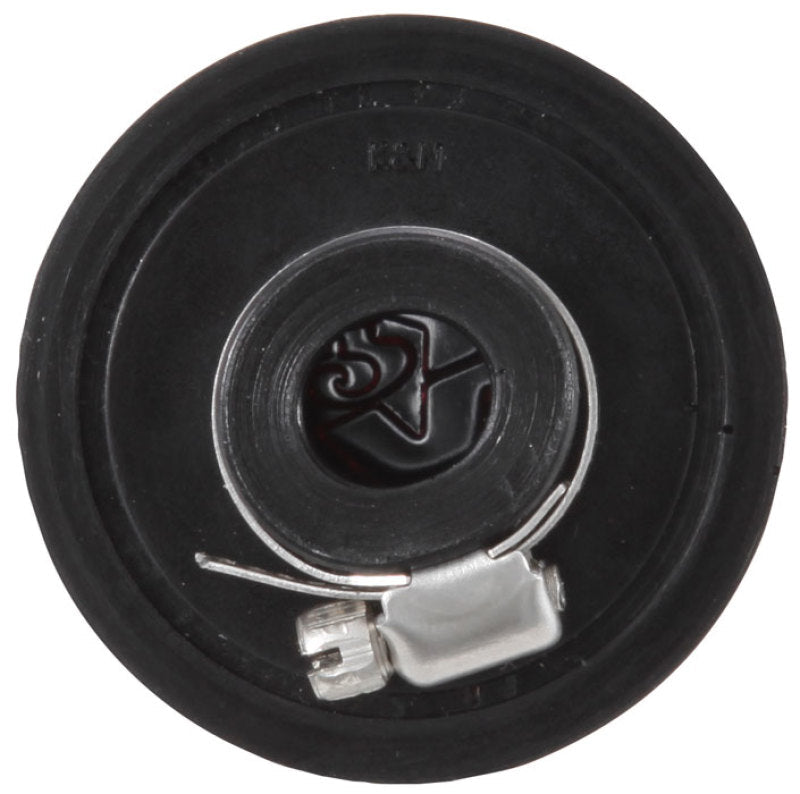 K&N Clamp On Rubber Base Crankcase Vent Filter 0.5in Flange ID 2in OD 1.5in Height 62-1330