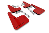 Rally Armor 20-22 Toyota GR Yaris Hatchback Red Mud Flap w/ Black Logo MF74-UR-RD/BLK