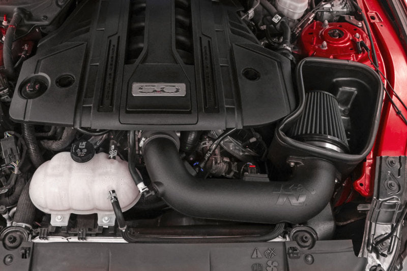 K&N 18-23 Ford Mustang GT 5.0L V8 F/I Dryflow Performance Air Intake System 30-2605
