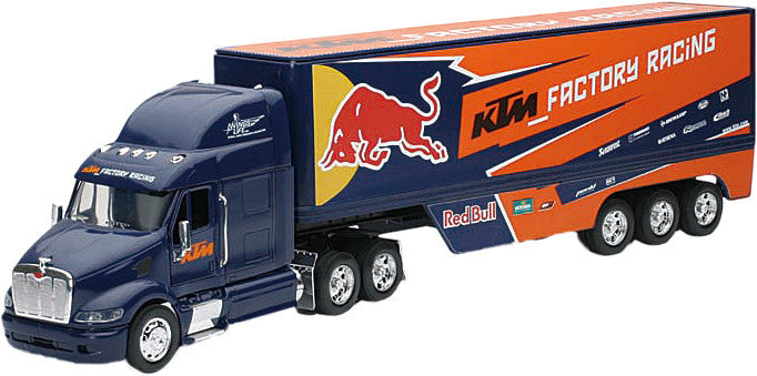 NEW-RAYReplica 1:32 Semi Truck Ktm Factory Racing Semi Blue10693