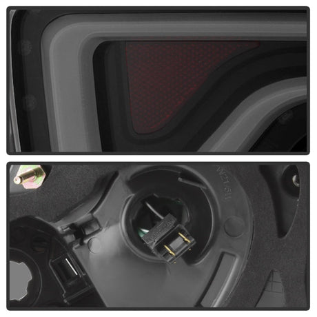 xTune 14-18 Chevy Impala (Excl 14-16 Limited) LED Tail Lights - Black Smoke (ALT-JH-CIM14-LBLED-BSM) 9042164