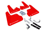 Rally Armor 12-16 Subaru Impreza Red UR Mud Flap w/ White Logo MF22-UR-RD/WH