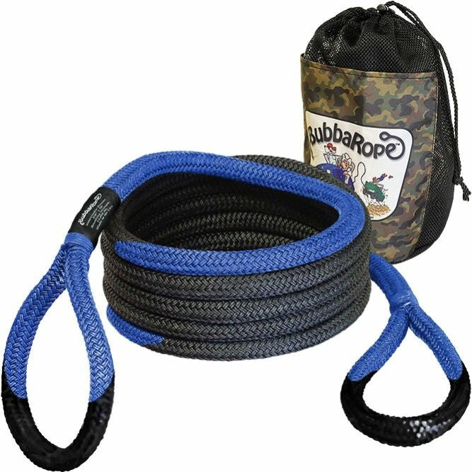 BUBBA ROPES 5/8" X20' Sidewinder Utv Recovery Rope Blue Eyes 176653BL