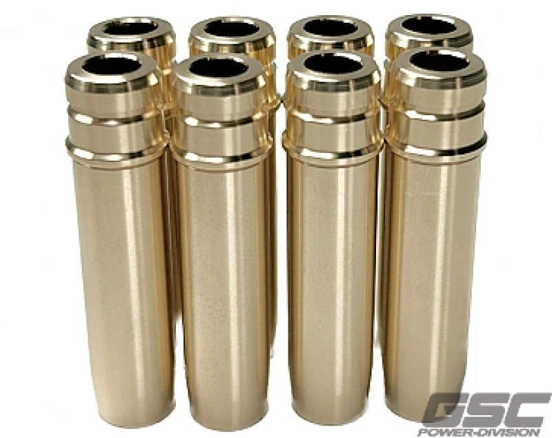 GSC P-D Nissan SR20DET (STD) Intake Valve Guide w/Stopper - Set of 8 3128-8