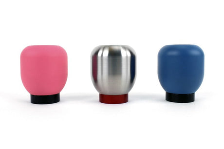 Perrin 17-18 Honda Civic Brushed Stainless Steel Large Shift Knob - 6 Speed PHP-INR-120SS