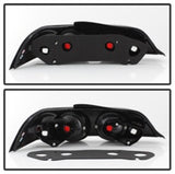 Spyder Acura RSX 02-04 Euro Style Tail Lights Black ALT-YD-ARSX02-BK 5000330