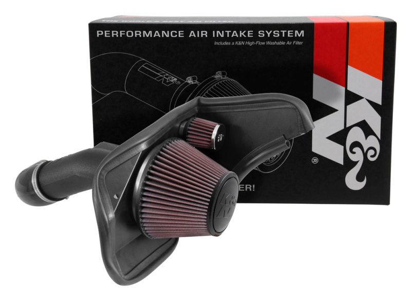 K&amp;N 13-15 Cadillac ATS V6-3.6L F/I Aircharger Performance Intake 63-3084