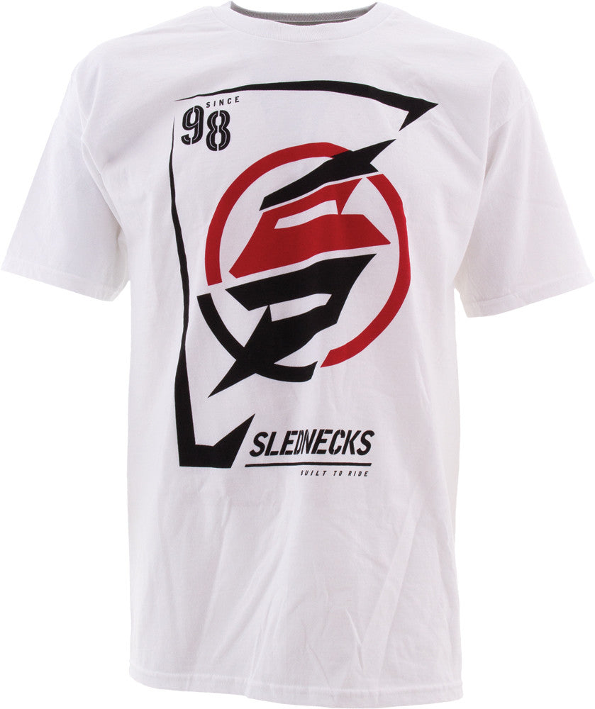 SLEDNECKS Edges Tee White L 42127     4