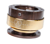 NRG Quick Release Gen 2.0 - Bronze Body / Chrome Gold Ring SRK-200BR-CG