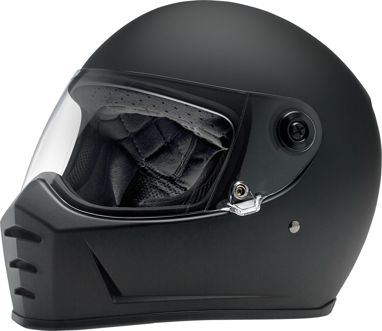 BILTWELL Lane Splitter Helmet - Flat Black - Small 1004-201-102