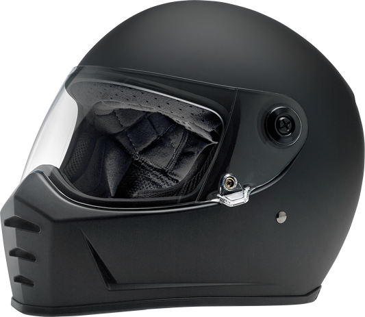 BILTWELL Lane Splitter Helmet - Flat Black - Small 1004-201-102