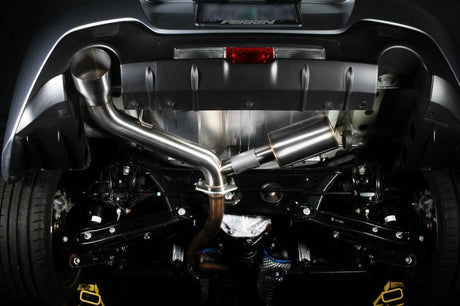 Perrin 2022 BRZ/GR86 Axle Back Exhaust SS (Single Side Exit w/Helmholtz Chamber) PSP-EXT-368BR