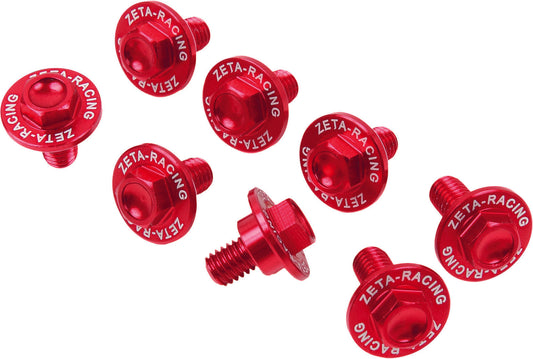 ZETA Fork Guard Bolt Hon Red ZE88-9102