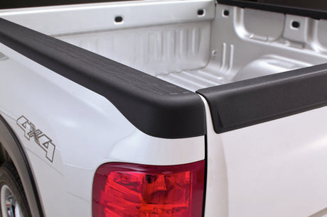 Bushwacker 07-13 Chevy Silverado 1500 Fleetside Bed Rail Caps 97.6in Bed - Black 49518