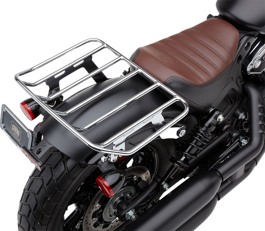 COBRA Detachable Luggage Rack - Chrome COMES WITH DOCKING KIT 502-2605