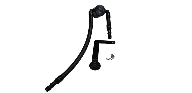 J&L 03-04 Mercury Marauder Passenger Side Oil Separator 3.0 - Black Anodized 3046P-B