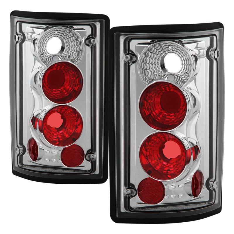 Spyder Ford Excursion 00-06/Econoline 150/250/350/450/550 95-06 Euro Tail Lights Chrm ALT-YD-FEC00-C 5002921