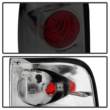 Spyder Ford F150 side 04-08 (Not Fit Heritage & SVT)Euro Tail Lights Smke ALT-YD-FF15004-SM 5003294