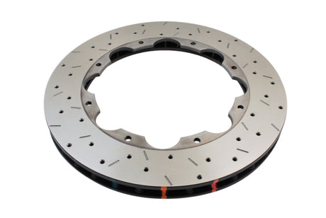 DBA 09+ Nissan GTR Rear Drilled & Slotted 5000 Series Brembo Direct Replacement Rotor 52323.1XS