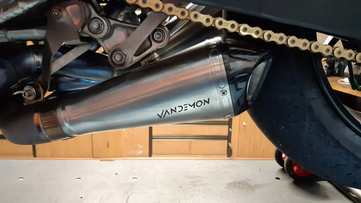 Vandemon  Ducati Panigale V4S & V4R Full Titanium Exhaust Kit 2018-20 DUCV4TIEXHSYSNA VA-37
