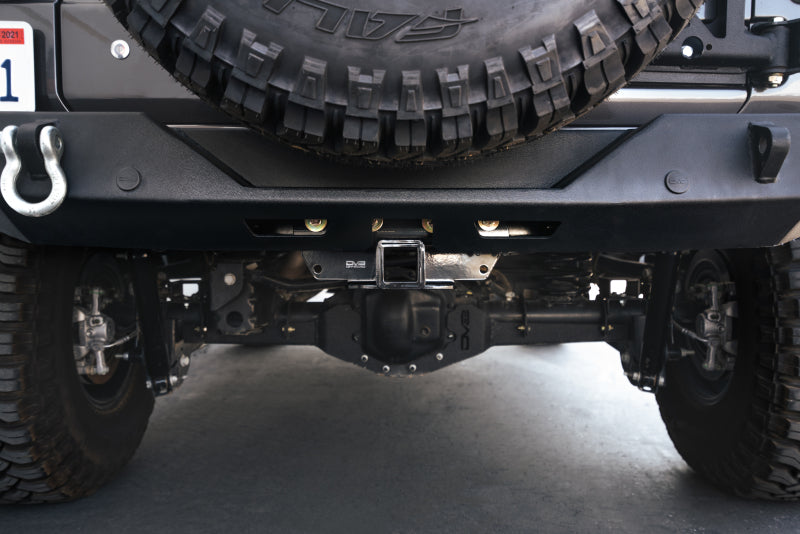 DV8 Offroad 07-21 Jeep Wrangler (JK/JL) Bolt-On Hitch w/o Lights AHJP-02
