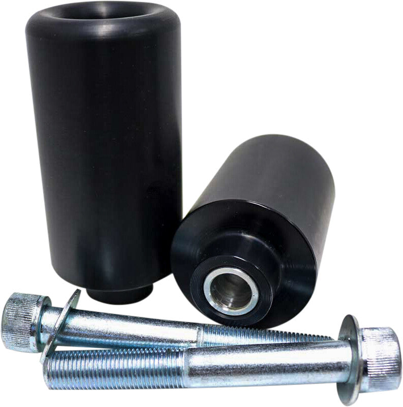 SHOGUN Frame No Cut Sliders Black 750-3139