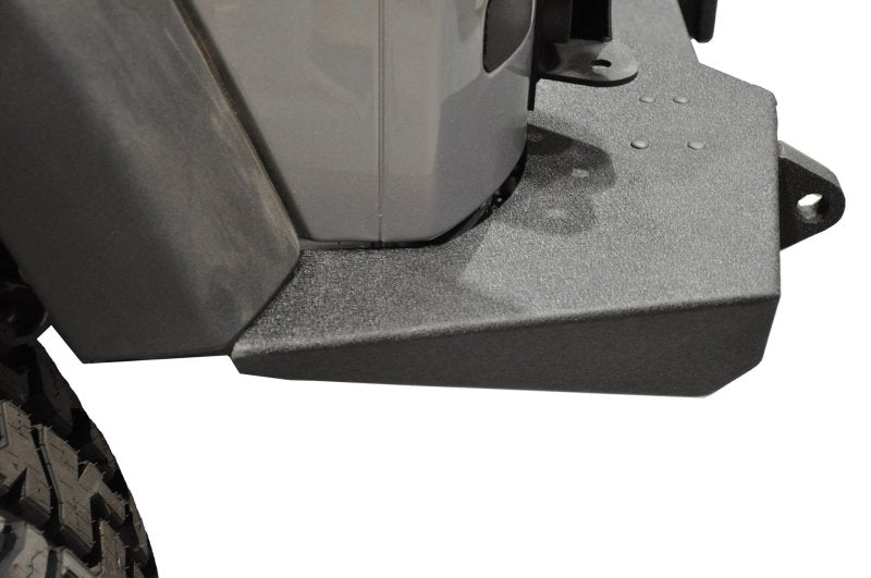 DV8 Offroad 07-18 Jeep Wrangler JK Full Length Rear Bumper w/ Lights RBSTTB-10