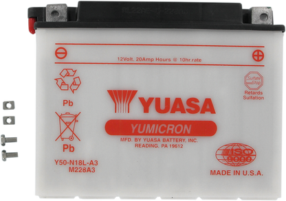 YUASA Battery - Y50-N18L-A3 YUAM228A3