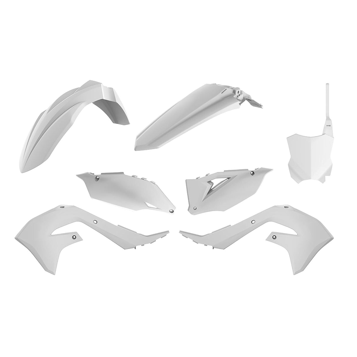 POLISPORT Plastic Body Kit White 90817