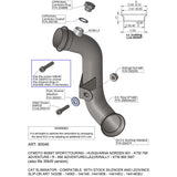 LEOVINCE Link Pipe 890 Adventure /KTM 890 SMT  2023 - 2025  80046 1812-0580