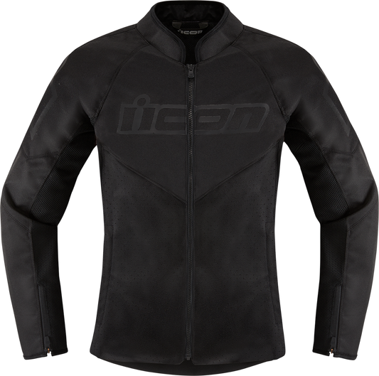 ICON Women's Hooligan™ CE Jacket - Black - XS 2822-1476