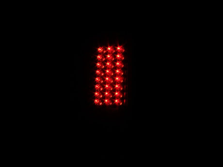 ANZO 2008-2015 Ford F-250 LED Taillights Black 311127