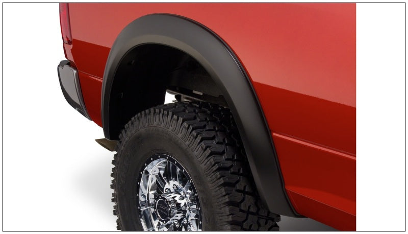 Bushwacker 10-18 Dodge Ram 2500 Fleetside Extend-A-Fender Style Flares 4pc 76.3/98.3in Bed - Black 50918-02