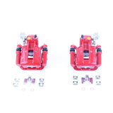 Power Stop 94-01 Ford Mustang Rear Red Calipers w/Brackets - Pair S4824A