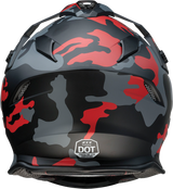 Z1R Range Helmet - Camo - Red - Large 0140-0096