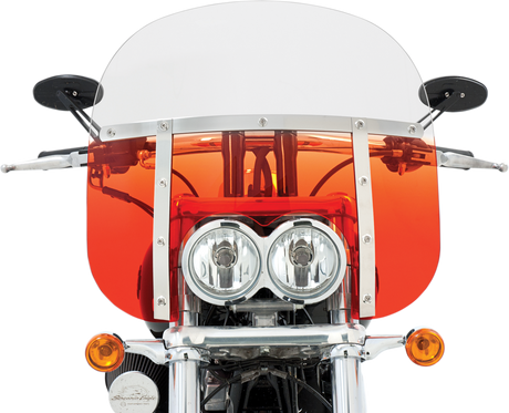 MEMPHIS SHADES Fats Windshield - 13" - Orange - FXDF MEM6637