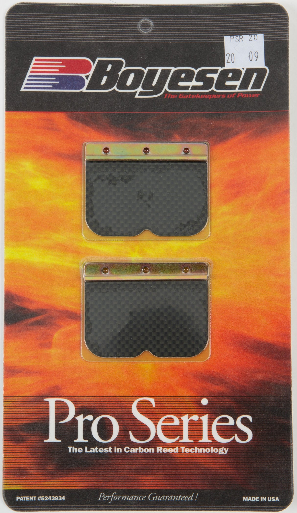 BOYESEN Motorcycle Pro Reeds PSR-20