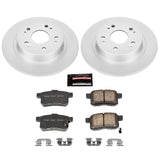 Power Stop 09-10 Acura TSX Rear Z17 Evolution Geomet Coated Brake Kit CRK3127