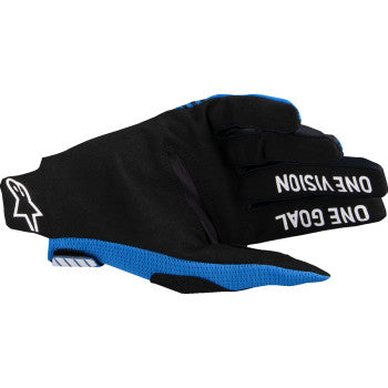 ALPINESTARS Radar Pro MX Gloves - Blue - XL 3560325-70-XL