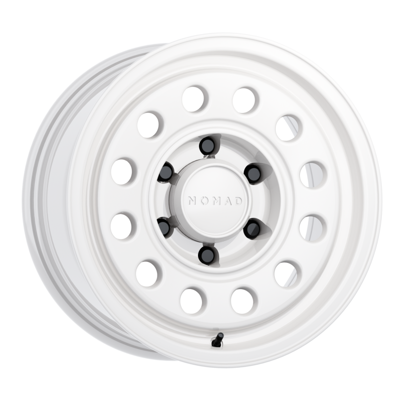 Nomad N501SA Convoy 17x8.5in / 6x139.7 BP / 0mm Offset / 106.1mm Bore - Gloss White Wheel N501SA-78560-00
