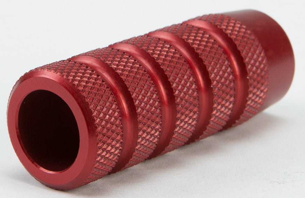 ROOKE Knurled Shift Peg Red R-PT220-KN7